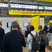 TRADE Andalucia stellt sich auf dem THE LÄND Gemeinschaftsstand auf der hy-fcell vor