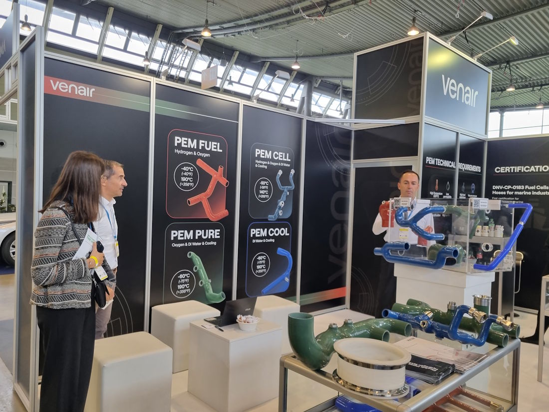 Aussteller venair auf der hy-fcell 2025