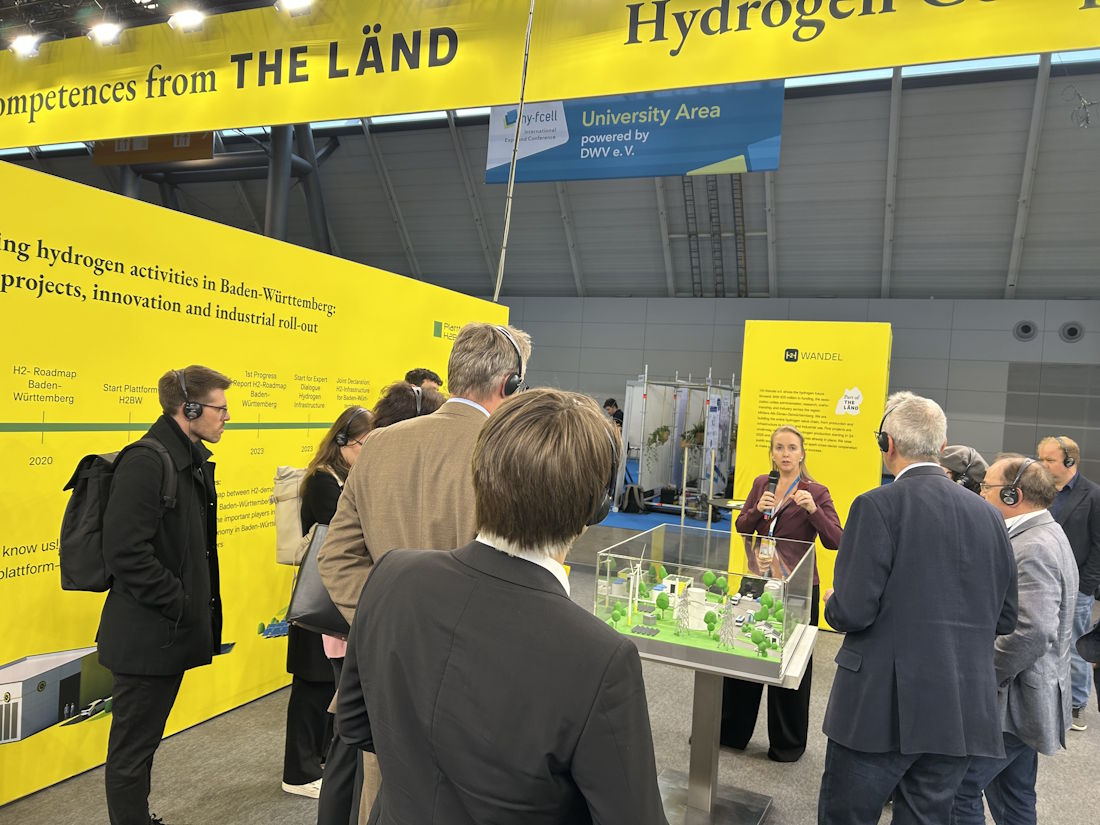 vorstellung e-mobil BW auf der hy-fcell 2025